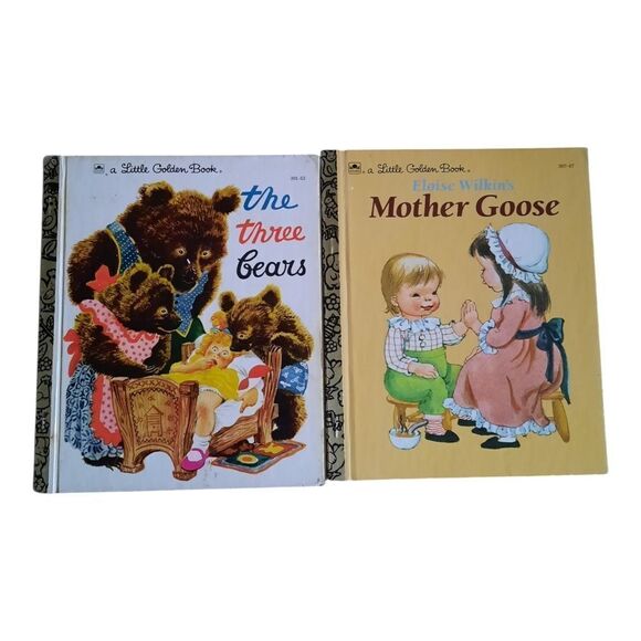 Little Golden Books: The Three Bears & Mother Goose - Picture 1 of 1